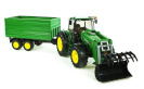 Bruder mängutraktor + treiler John Deere 7930 with Charger and Trailer