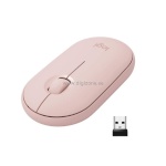 Logitech hiir Pebble M350, roosa