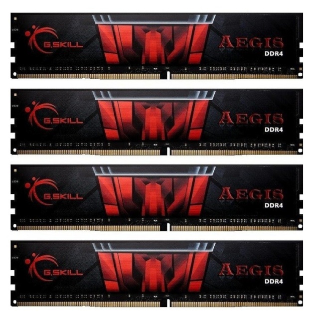 G.Skill mälu DDR4 64GB 3200MHz CL16 (4x16GB) 16GIS Aegis