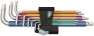 WERA 3950/9 Hex-Plus Multicolour Stainless 1 L-key set, metric