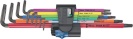 WERA 967/9 TX XL Multicolour HF 1 L-key set