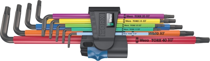 WERA 967/9 TX XL Multicolour HF 1 L-key set