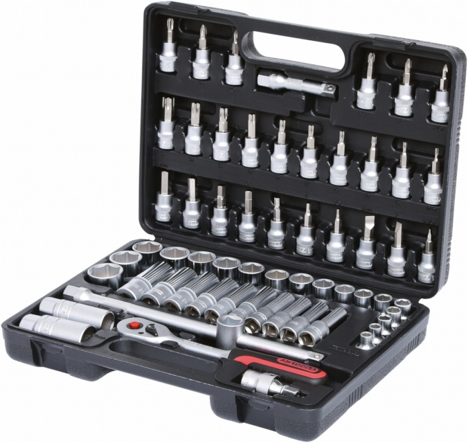 KS Tools tööriistakomplekt 3/8 Socket Wrench-Set 61-osaline 911.0661