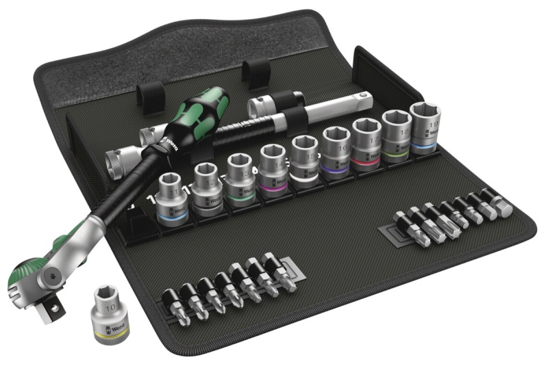 WERA tööriista komplek 8100 SC 6 Zyklop speed ratchet set
