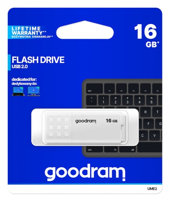 GOODRAM mälupulk UME2 16GB USB 2.0