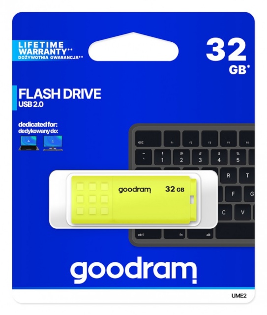 GOODRAM mälupulk UME2 32GB USB 2.0