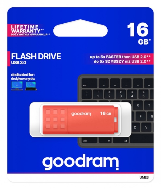 GOODRAM mälupulk UME3 16GB USB 3.0