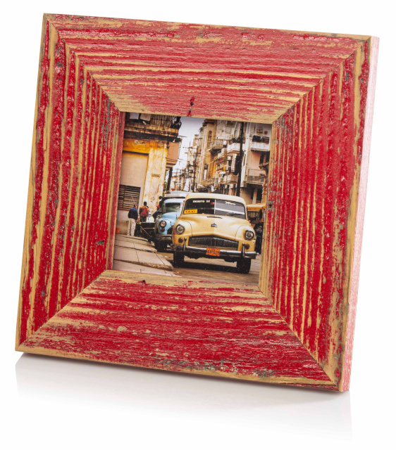 Bad Disain pildiraam 10x10 5cm, punane