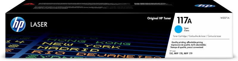 HP tooner 117a Cyan 700lk