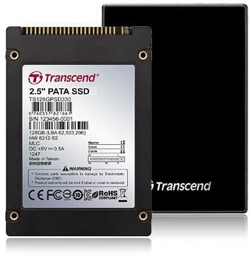 Transcend kõvaketas SSD 330 128GB 2.5" IDE 118/93 MB/s