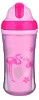 Canpol BABIES joogitops silikoonist kõrrega Flamingo 260ml, 74/050