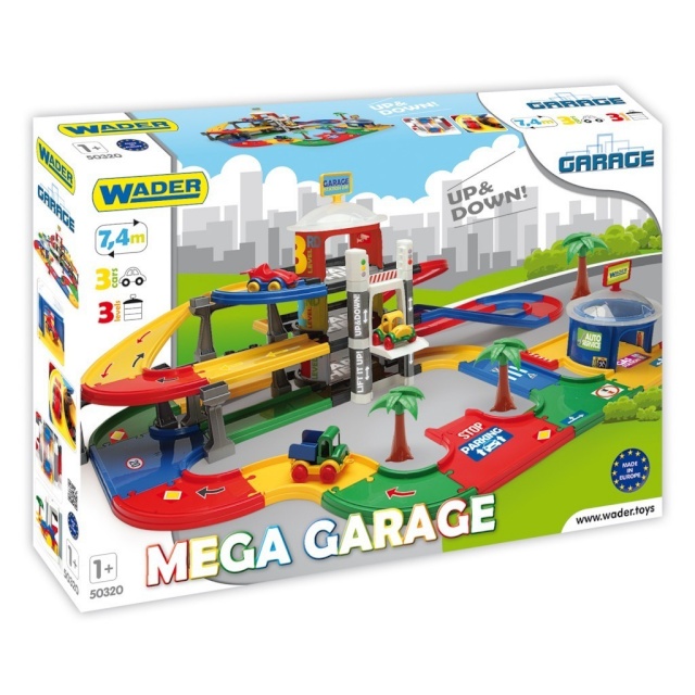 Wader autode parkla Garage Mega with Elevator 3 Horizontal