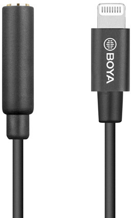 Boya adapter BY-K3 3,5mm TRS - Lightning