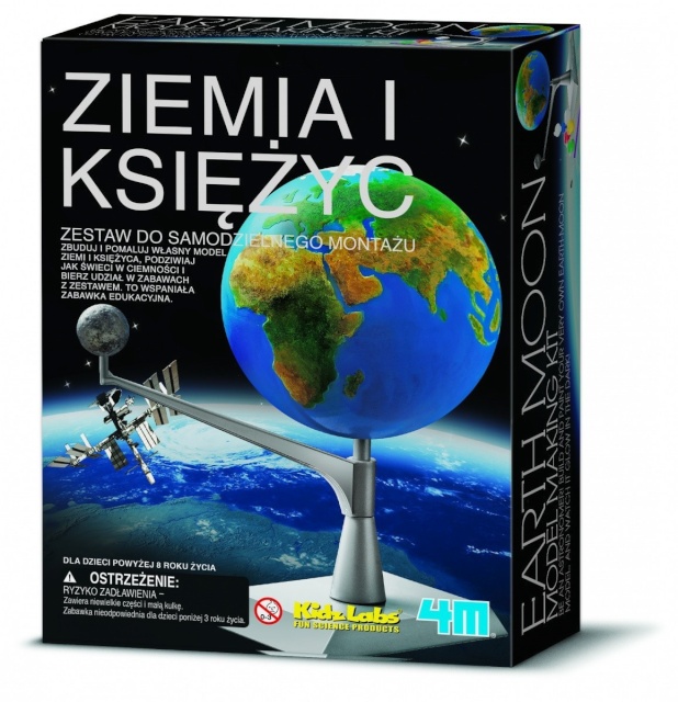 4M teaduskomplekt Earth and Moon