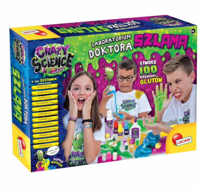 Lisciani teaduskatsed Crazy Science Laboratory Doctor Szlam