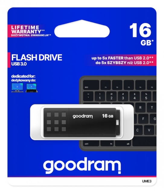 GOODRAM mälupulk UME3 16GB USB 3.0