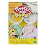 PlayDoh voolimismass Color Burst Ice Cream Pack, 4-pakk