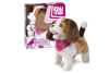 Artyk liikuv mänguasi väike koer, Walking Little Dog White/Brown, valge-pruun