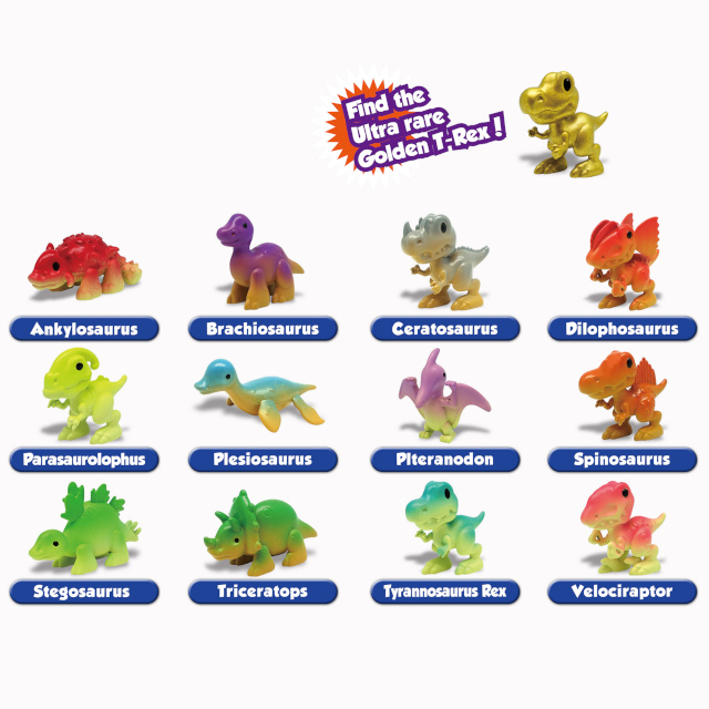 Megasaur Junior MEGASAUR JUNIOR dinosaurus figūrėlė Mystery Eggs, asort., 16921