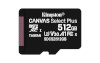 Kingston mälukaart 512GB microSDXC Canvas Select Plus 100R A1 C10 + ADP