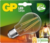 Gp Batteries LED-lambipirn Filament Classic E27 8,2W (60W)806lm DIM GP079934