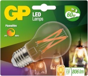 Gp Batteries LED-lambipirn FlameDim E27 7W (60W) 806 lm GP 085430