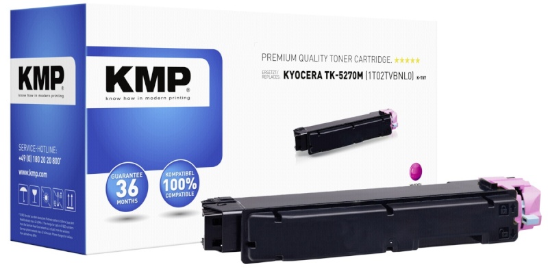 KMP tooner K-T87 punane Asendustoode: TK-5270 M