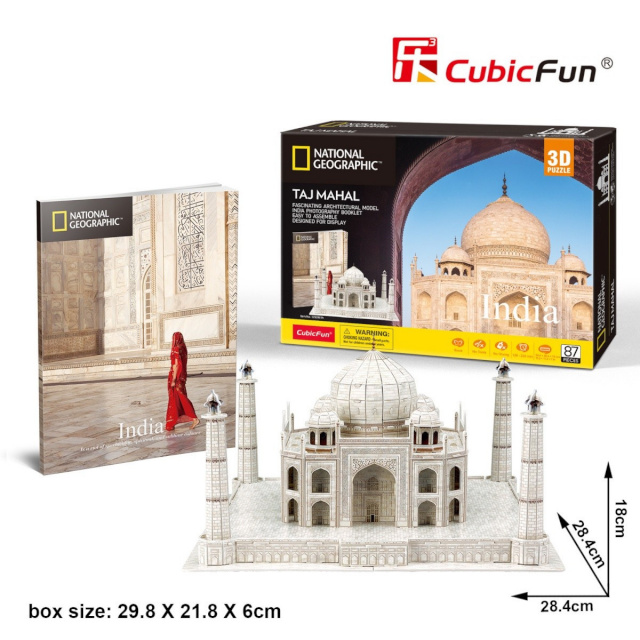 Cubicfun pusle 3D Taj Mahal National Geographic