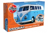 Airfix mudel buss QUICKBUILD VW Camper sinine