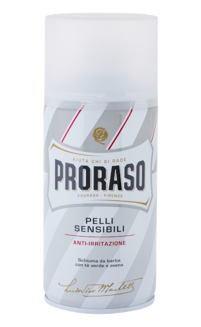 PRORASO habemeajamisvaht White Shaving Foam 300ml, meestele