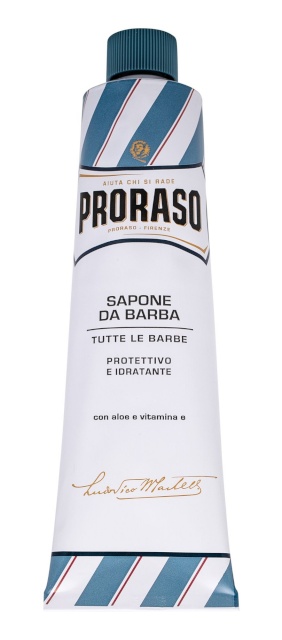 PRORASO raseerimisseep Blue Shaving Soap In A Tube 150ml, meestele