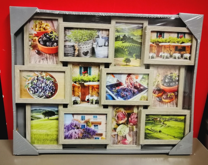 Euratio CPS galerii pildiraam Wandgalerie Ambiente 12x 10x15cm, puidu imitatsioon, Lime