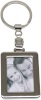 1x24 Deknudt Key Ring rectangular, metal 3,5x4,5