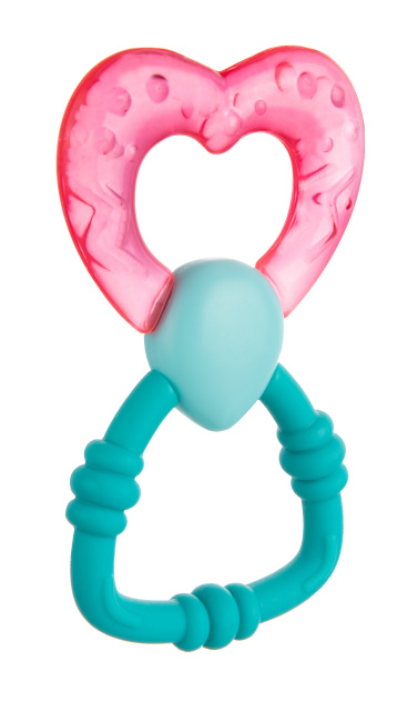 Canpol BABIES veega närimisrõngas kõristiga Magic Wand, punane,56/152_red