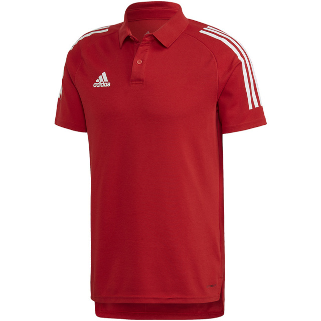 Adidas Teamwear T-särk meestele Condivo 20 Polo punane-valge ED9235 , suurus XS