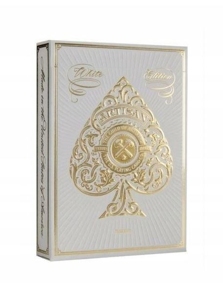 Bicycle mängukaardid Artisan valge