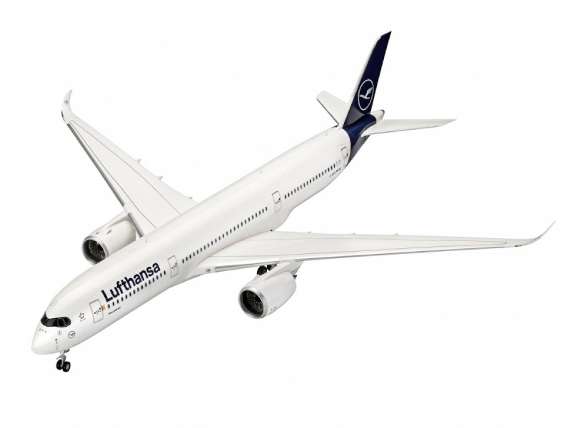 Revell liimitav mudel Model Plastic Airbus A350-900 Lufthansa