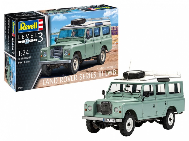 Revell liimitav mudel Land Rover Series III