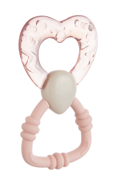 Canpol BABIES veega närimisrõngas kõristiga Magic Wand, roosa, 56/152_pin