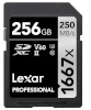 Lexar mälukaart SDXC 256GB Pro 1667x U3 V60 250MB/s