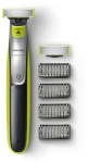Philips habemepiiraja OneBlade QP2530/30, must/roheline