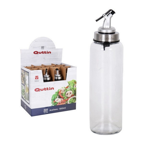 Quttin õlipudel Klaas 250ml - 5,5x5,5x20,5cm