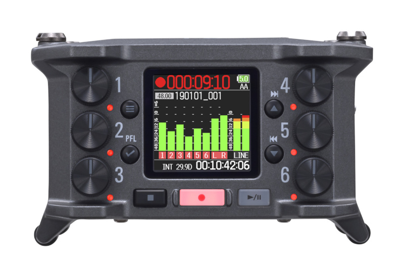 Zoom helisalvesti F6 MultiTrack Field Recorder