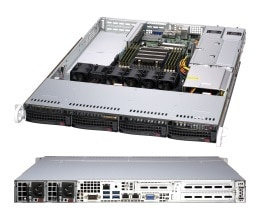 SUPERMICRO server 1u Bare Epyc7002 4x3.5hs