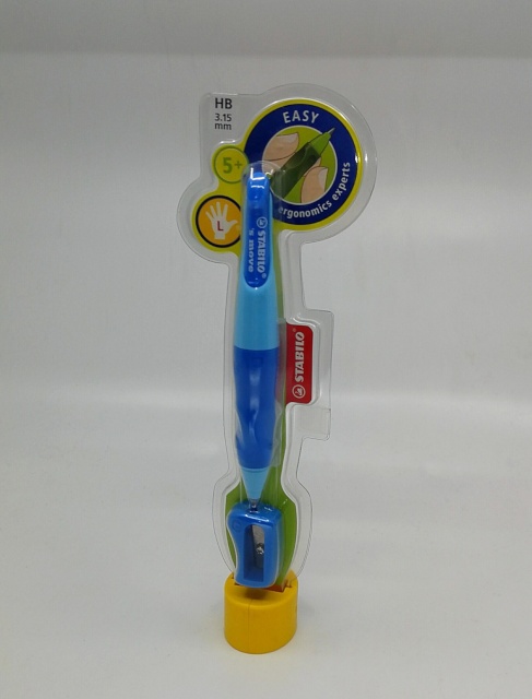 Stabilo mehhaaniline pliiats St.Easy V hb 3.15 (vasakukäelistele), sinine