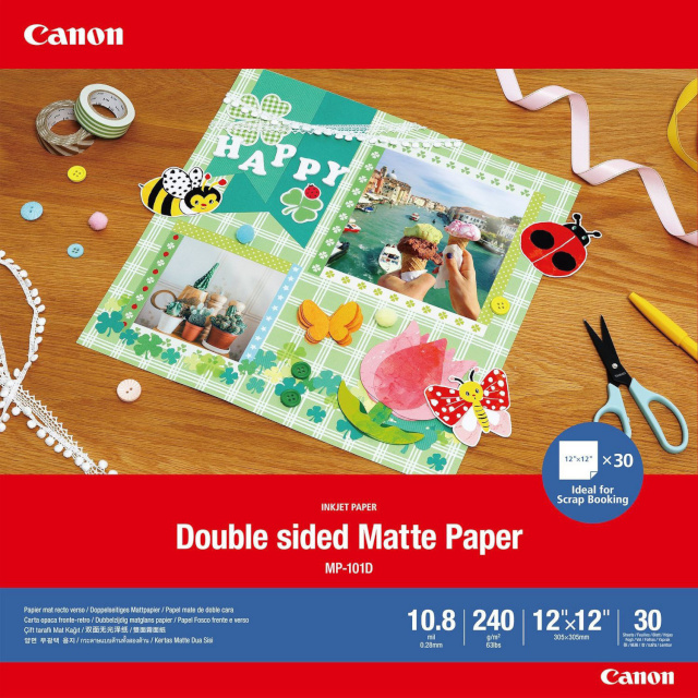 Canon fotopaber MP-101 12x12" matt 30 lehte