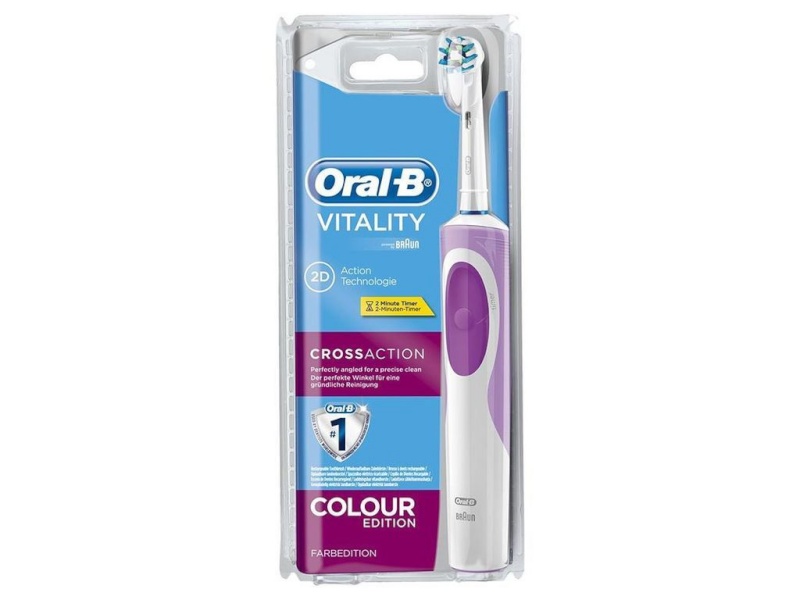 Braun hambahari Oral-B Vitality 2D lilla + 1tk Cross Action otsik (D12.513)