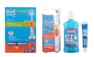Braun hambahari Oral-B Vitality 2D oranž + 1tk Cross Action otsik + Pro-Expert hambapasta ja suuvesi