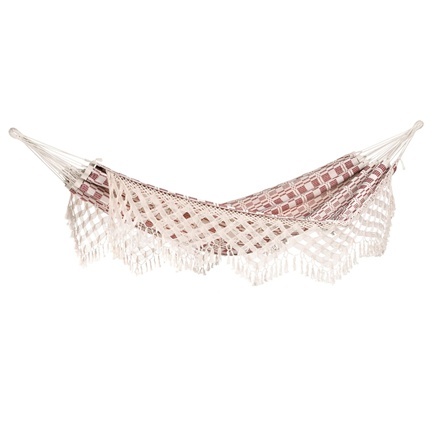 Amazonas võrkkiik Rio Bordeaux Family Hammock, 250x160 cm, 200 kg, valge/punane | AZ-1019110