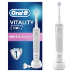Braun hambahari Oral-B D100.413.1 Vitality Sensitive UltraThin taimeriga